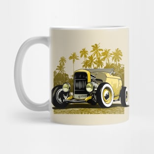 Classic 30's Hot Rod Yellow version Mug